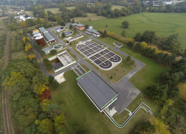 LETECKÝ POHLED NA ČOV